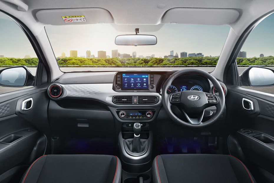 Dashboard View of Grand i10