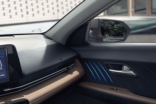 door handle interior of Hyundai Accent