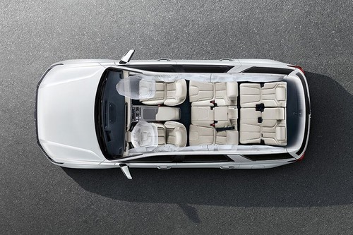 Hyundai Palisade (2022-2024) AirBags View