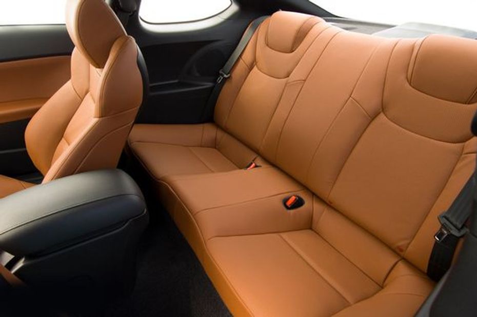 Hyundai Genesis Coupe Rear Seats