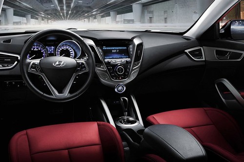 Dashboard View of Veloster