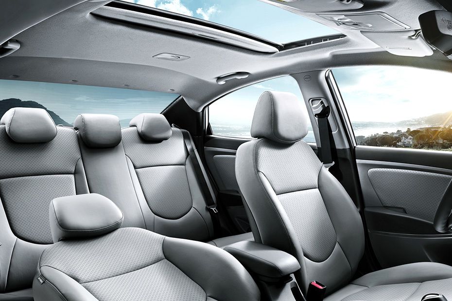 Hyundai Accent (2012-2021) Front And Rear Seats Together