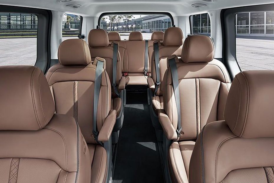 Hyundai Staria Front And Rear Seats Together