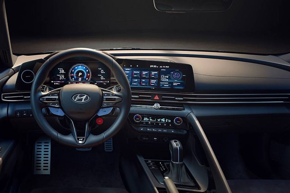 Dashboard View of ELANTRA N
