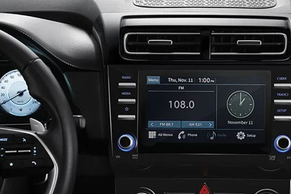Front AC Controls of Hyundai Creta (2023-2024)