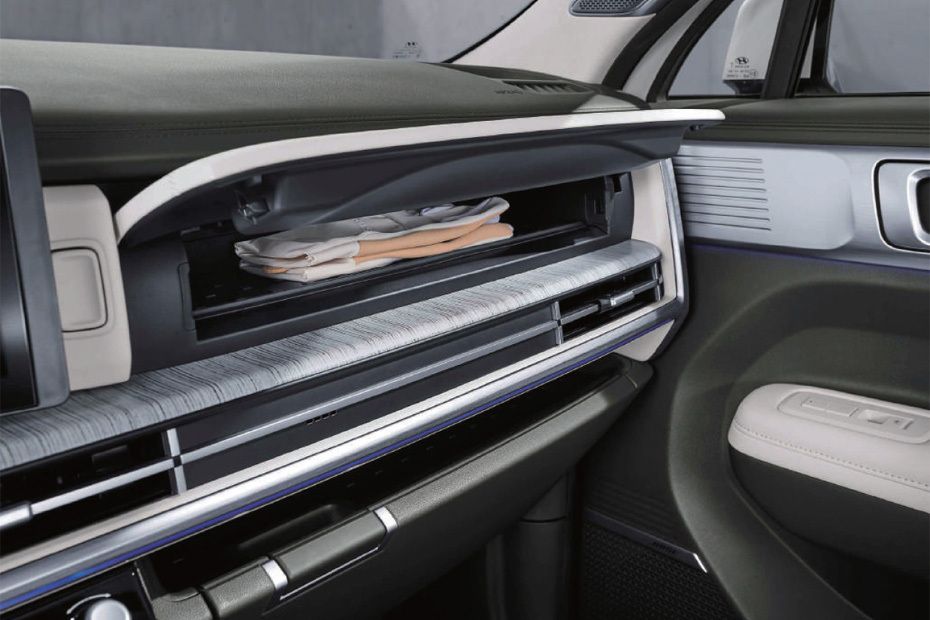 Hyundai Santa Fe Glove Box Open