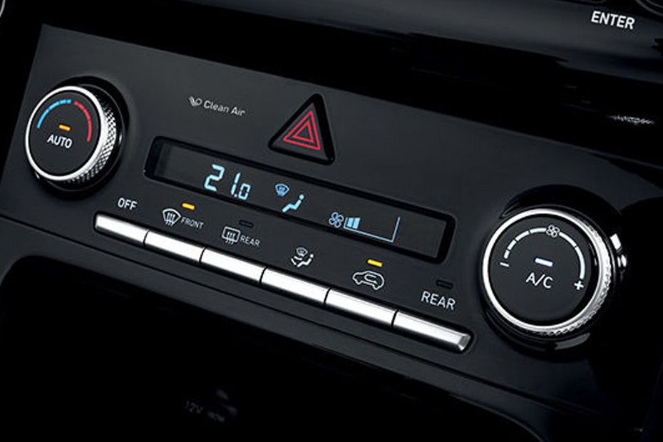 Front AC Controls of Hyundai Creta Grand (2023-2024)