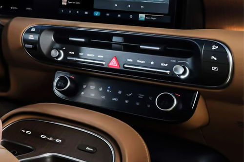 Front AC Controls of Hyundai Palisade