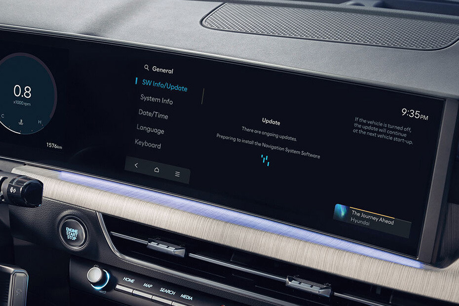 Sonata touch screen