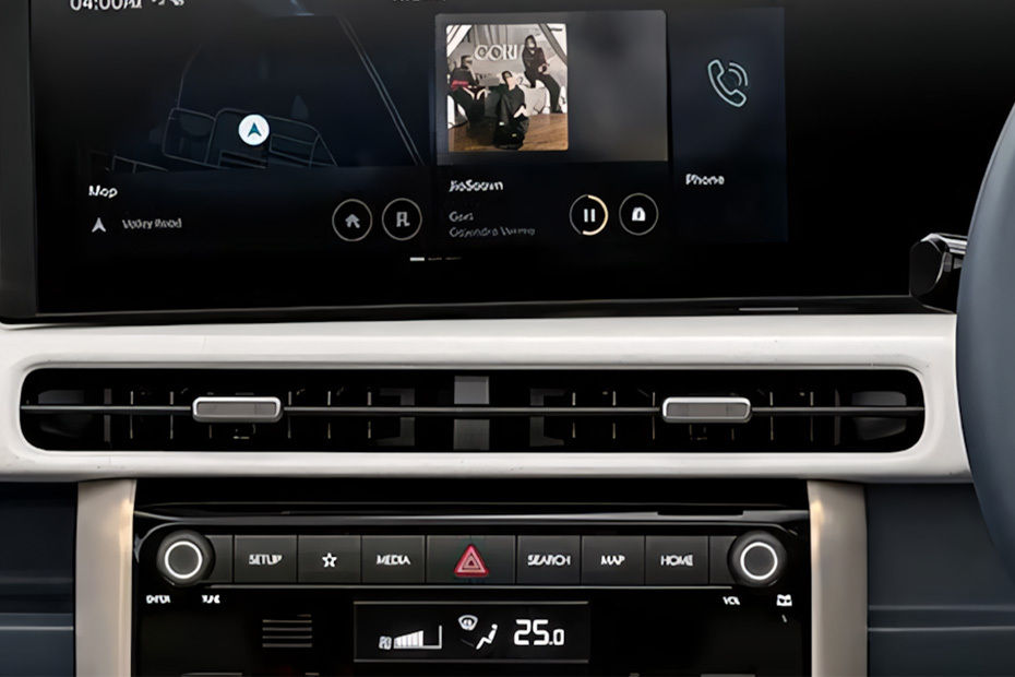 Front AC Controls of Hyundai Venue 2026