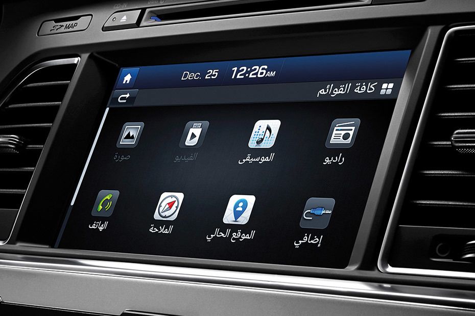 Sonata Turbo touch screen