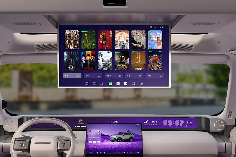 Rear Seat Entertainment of Freelander 8