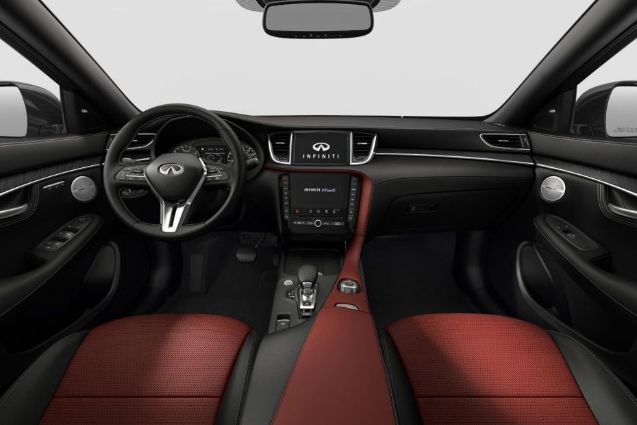 Dashboard View of QX55