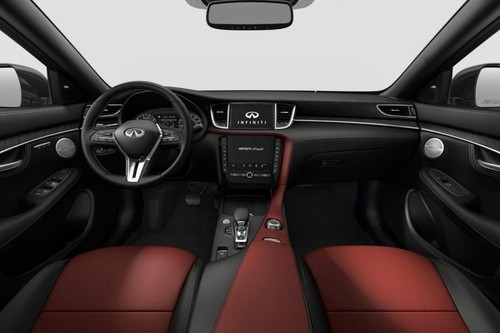 Dashboard View of QX55