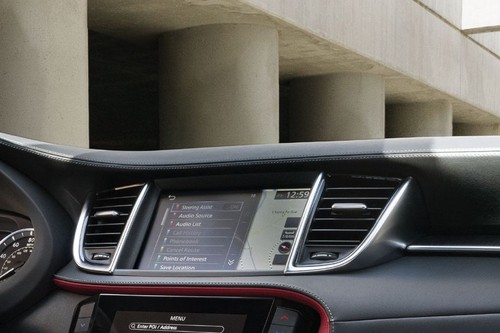 Front AC Controls of Infiniti QX55