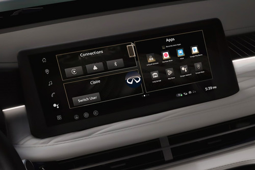 Stereo View of QX60