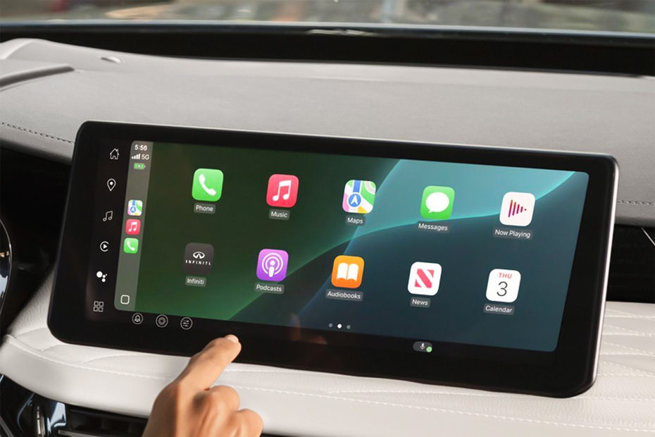 QX60 touch screen
