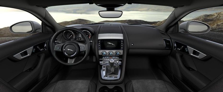 Dashboard View of F Type S Coupe