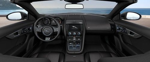 Dashboard View of F-Type R AWD Convertible