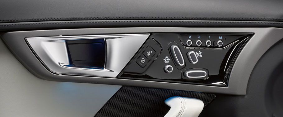 Jaguar F-Type R AWD Convertible Seat Adjustment Controllers