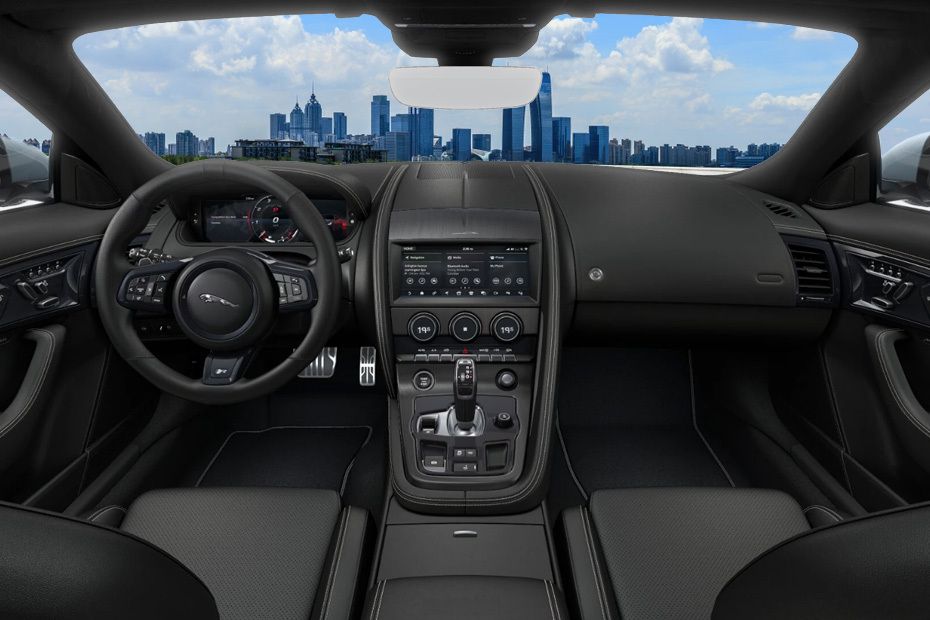 Dashboard View of F-Type