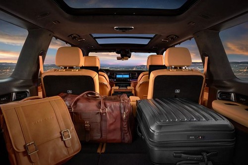 Storage Closer View of Jeep Grand Wagoneer