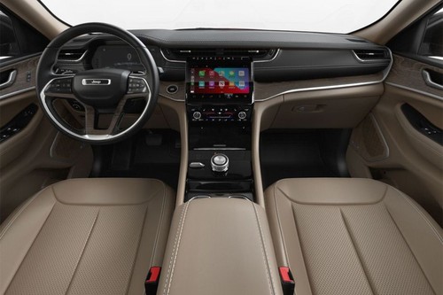 Dashboard View of Grand Cherokee L