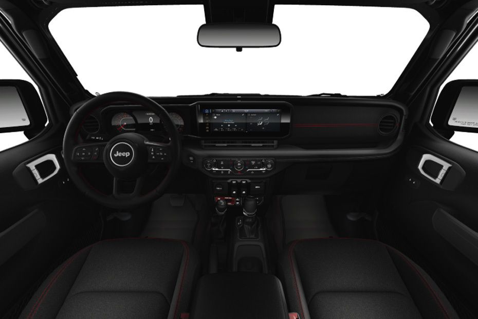 Dashboard View of Wrangler 2 Door