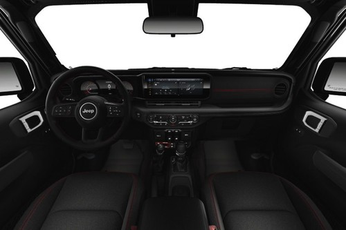 Dashboard View of Wrangler 2 Door