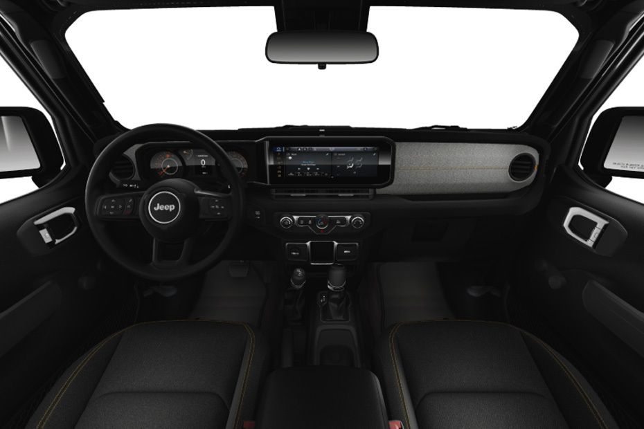 Dashboard View of Wrangler 4 Door