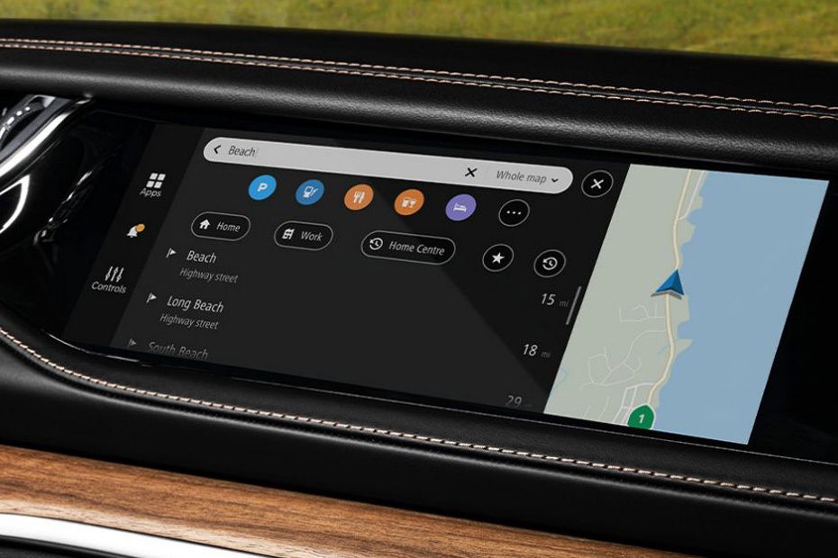 Grand Cherokee touch screen