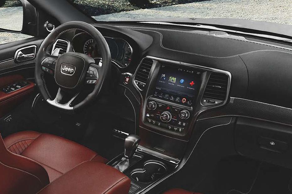 Dashboard View of Grand Cherokee-2012