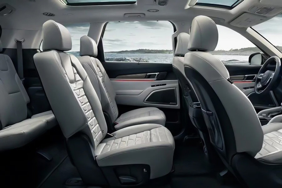 KIA Telluride Front And Rear Seats Together