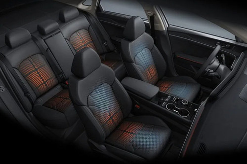 KIA K5 Front And Rear Seats Together