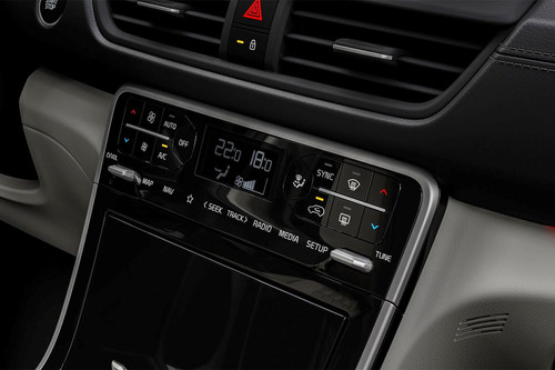 Front AC Controls of KIA Seltos