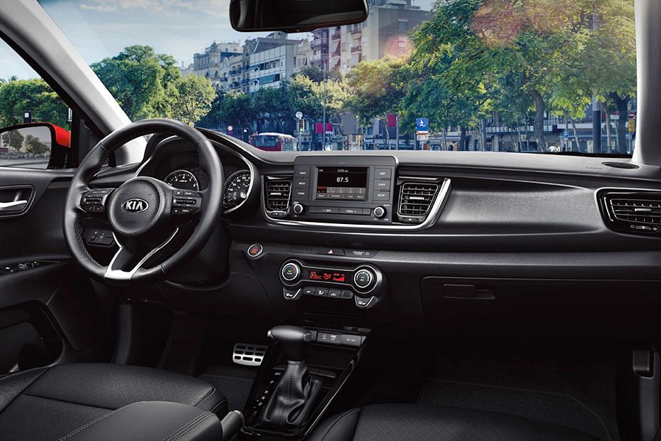 Dashboard View of Rio 5-Door