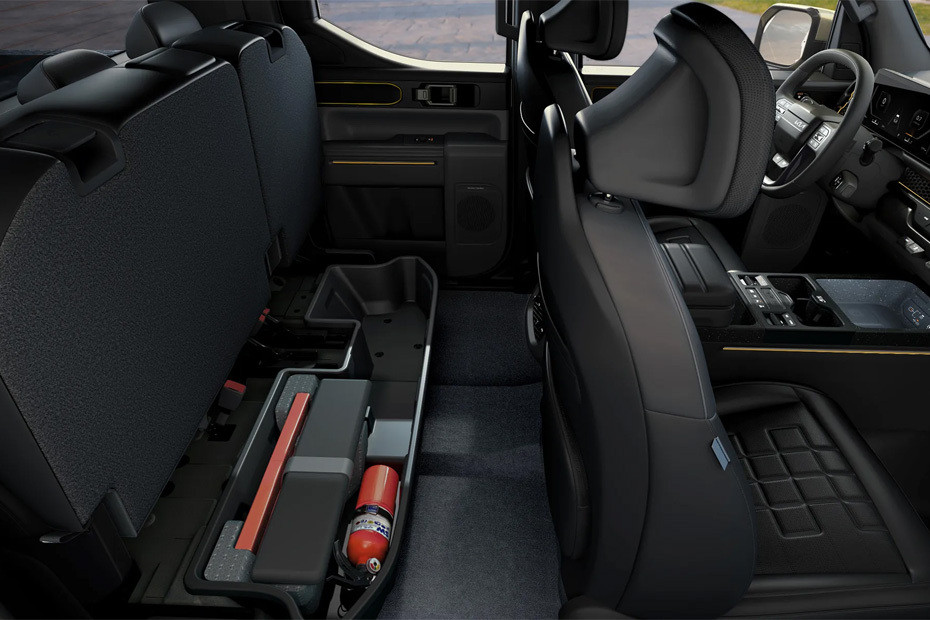 Folding Seats of KIA Tasman