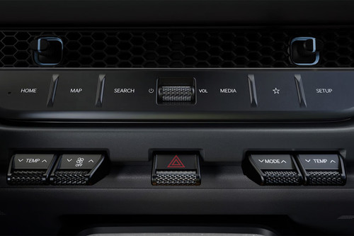 Front AC Controls of KIA Tasman