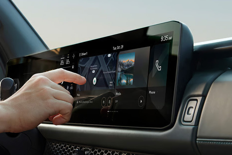 Tasman touch screen