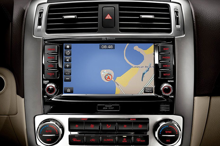 Front AC Controls of KIA Mohave