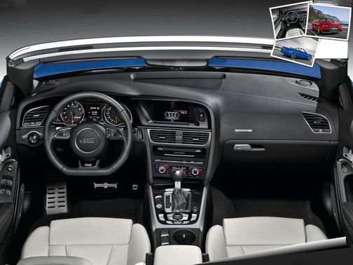 Dashboard View of RS 5 Cabriolet