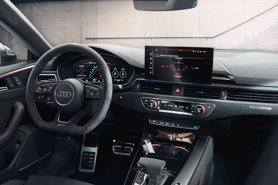 Dashboard View of RS5 Sportback
