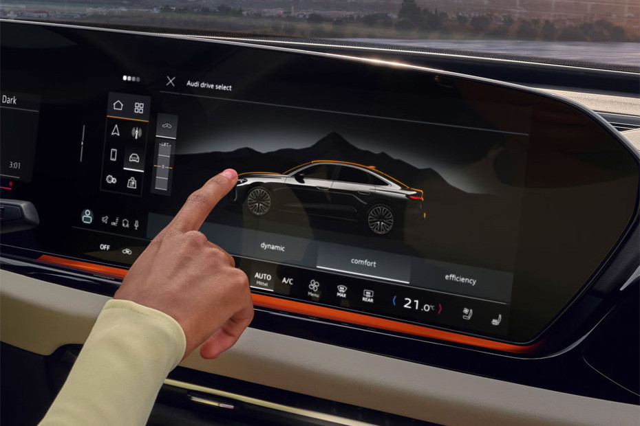A5 Sedan touch screen