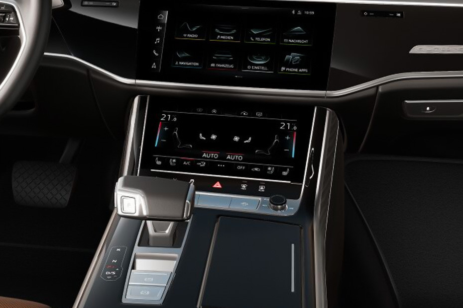 Front AC Controls of Audi A8 L