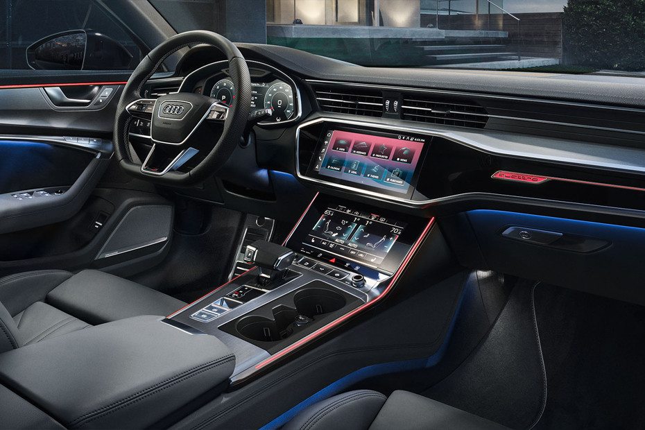 Dashboard View of RS7 Sportback