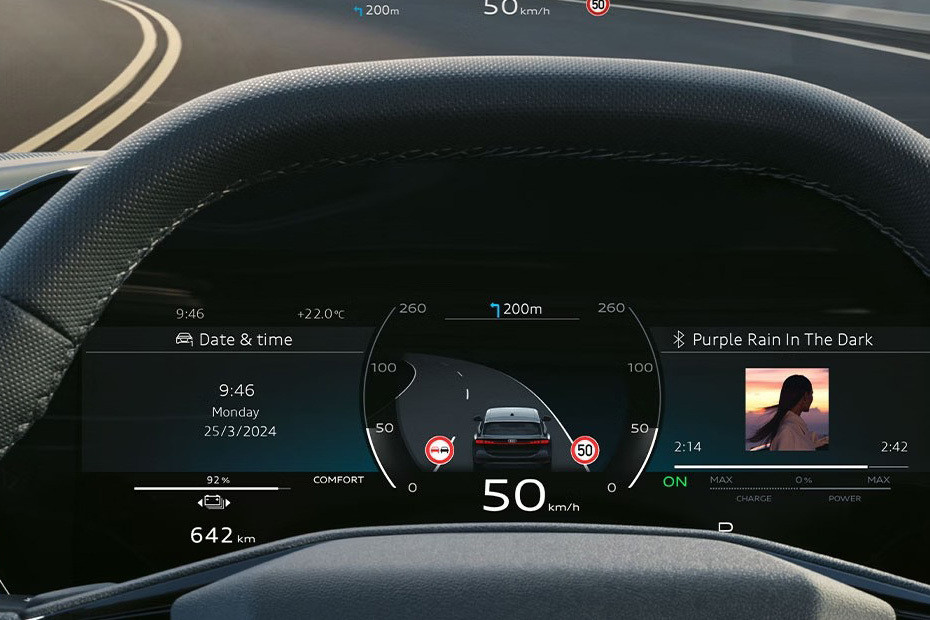 A6 E-tron TachoMeter