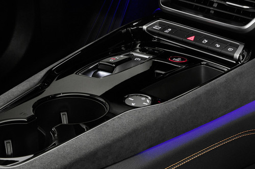 Center Controls of Audi S E-Tron GT