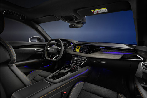 Dashboard View of S E-Tron GT