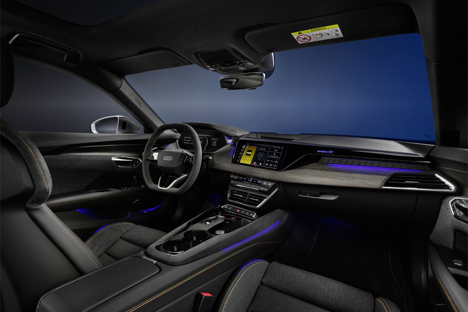 Dashboard View of S E-Tron GT