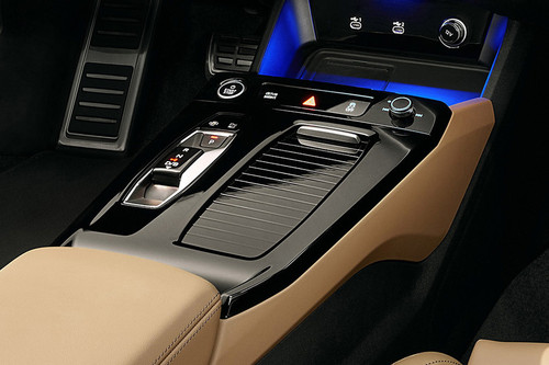 Center Controls of Audi A6L e-tron